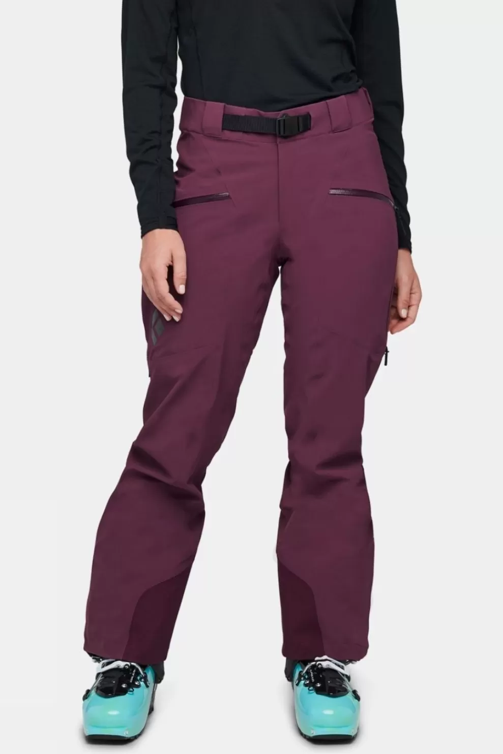 Black Diamond Womens Recon Stretch Ski Pants - Regular<Women Ski Pants