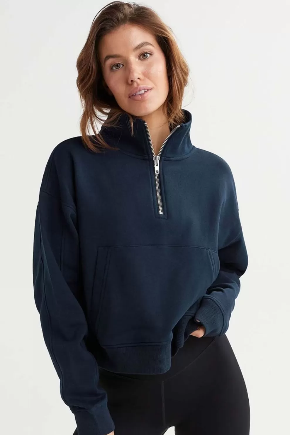 Lilybod Womens Rhianna Zipped Sweater<Women Hoodies + Sweats