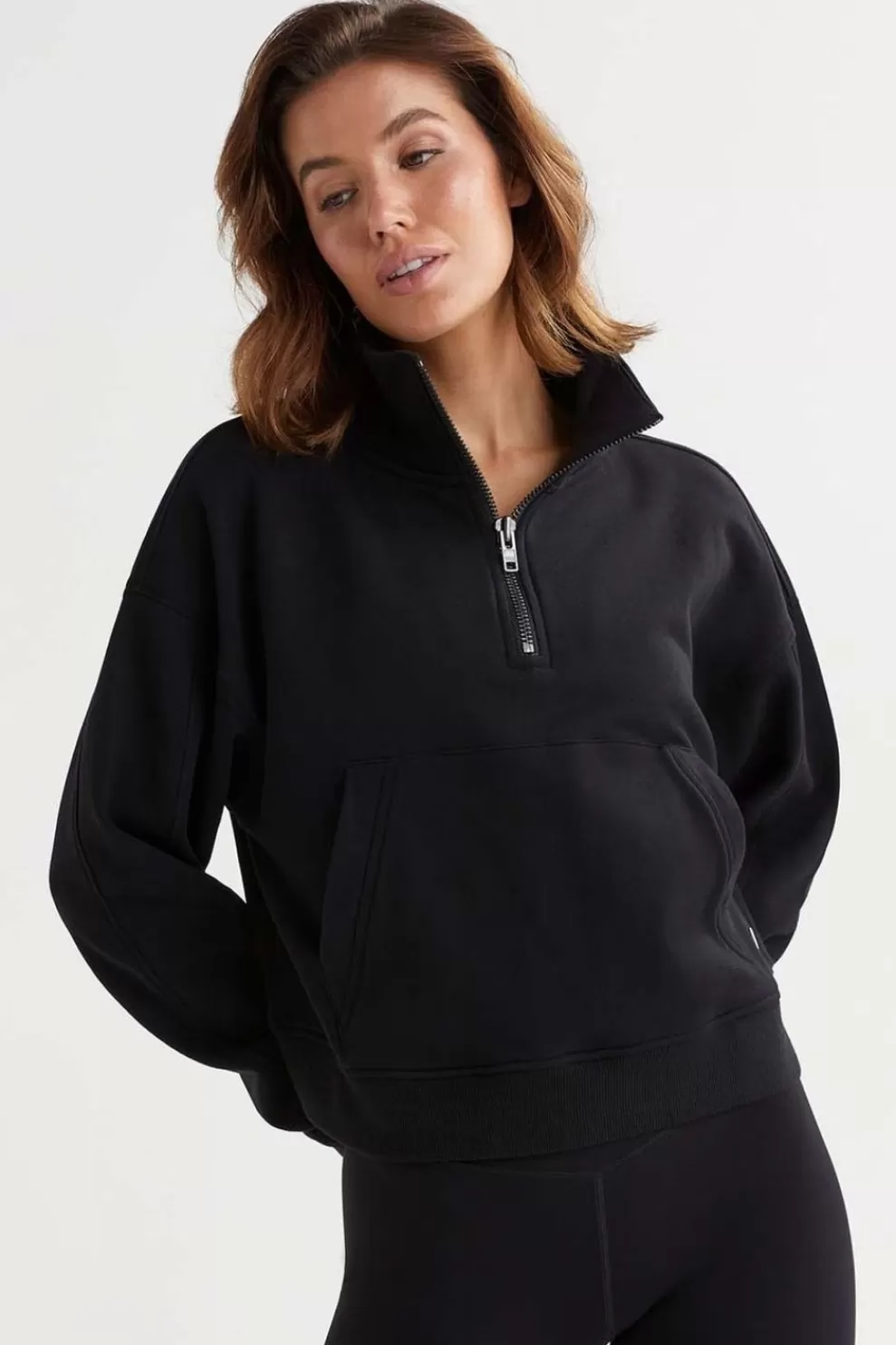 Lilybod Womens Rhianna Zipped Sweater<Women Hoodies + Sweats