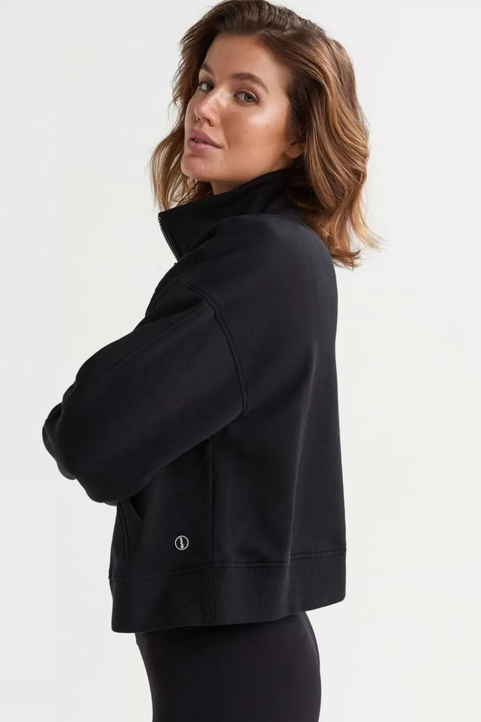 Lilybod Womens Rhianna Zipped Sweater<Women Hoodies + Sweats