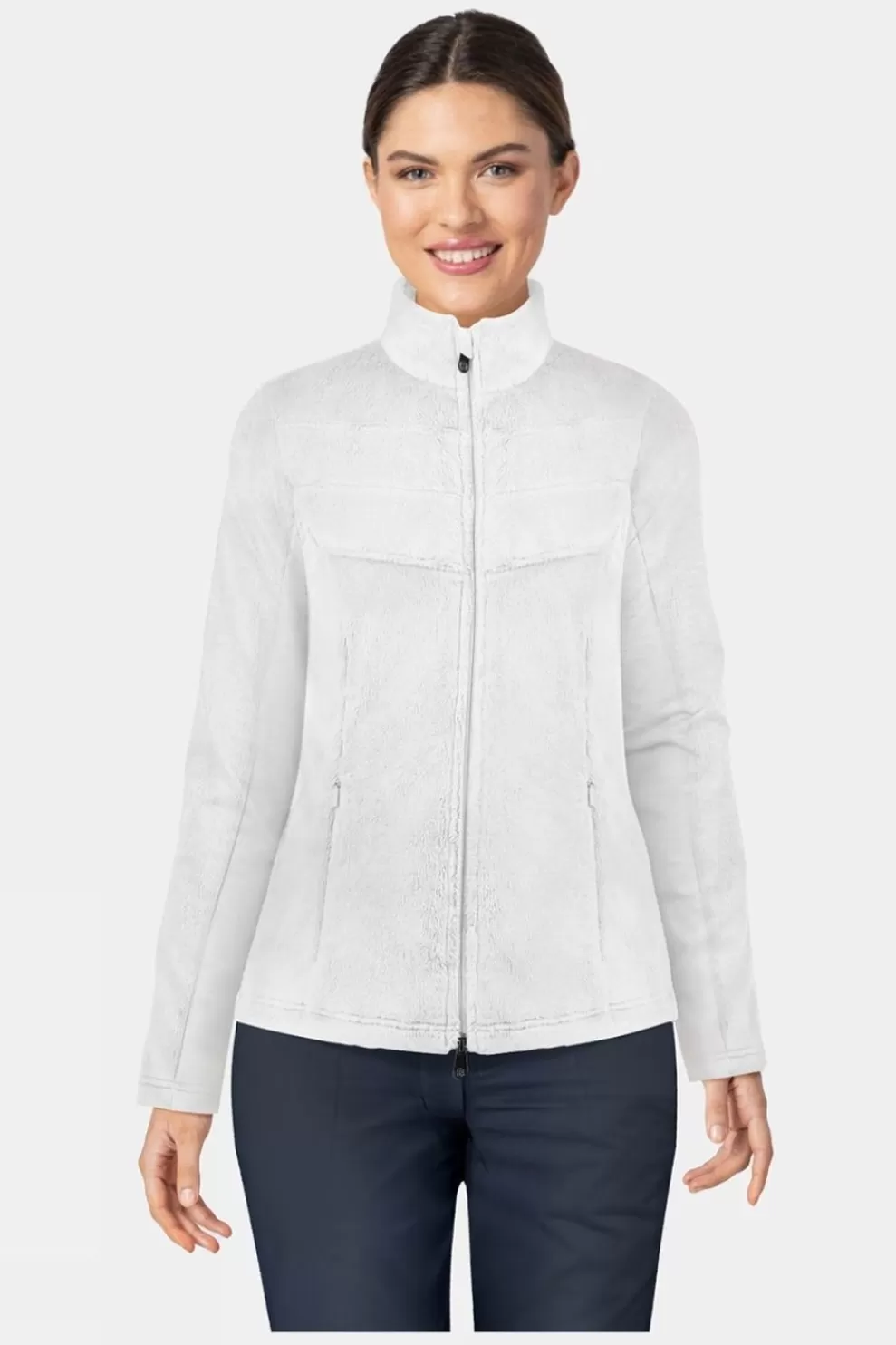 Poivre Blanc Womens Sacha Cosy Fleece Jacket<Women Fleeces + Mid-Layers