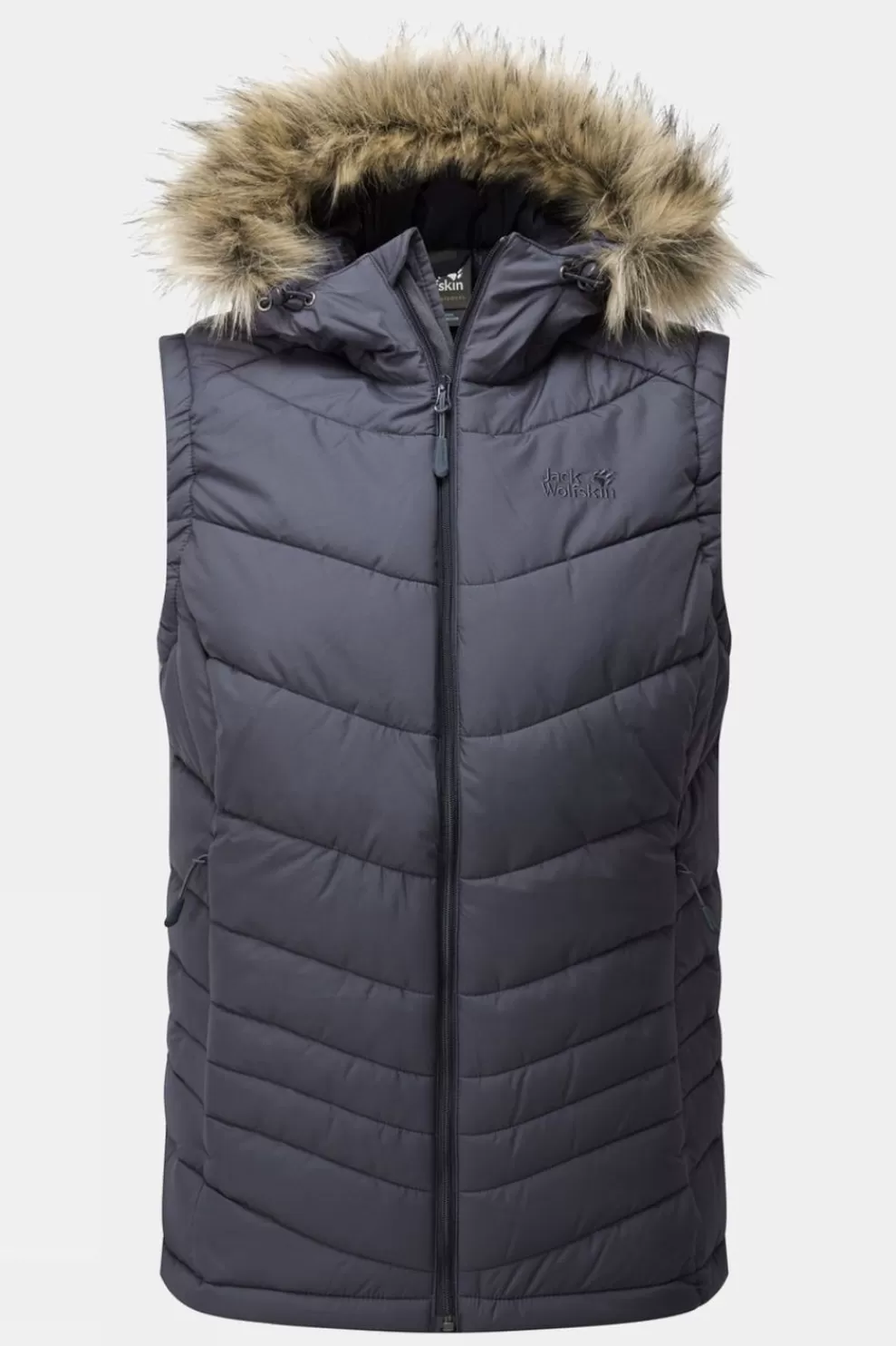 Jack Wolfskin Womens Selene Faux Fur Vest<Women Gilets