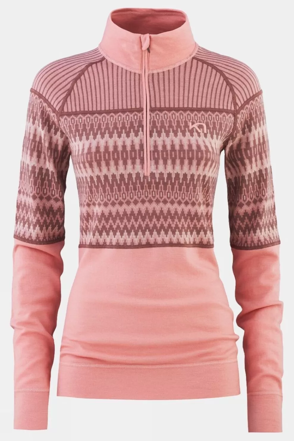 Kari Traa Womens Silja Half Zip Fleece<Women Base Layer Tops