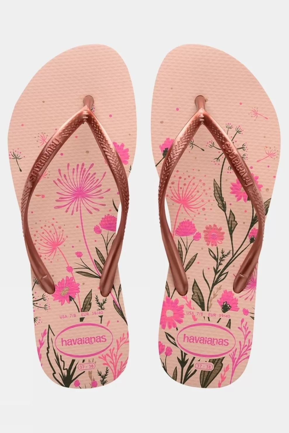 Havaianas Womens Slim Organic Flip Flops<Women Sandals