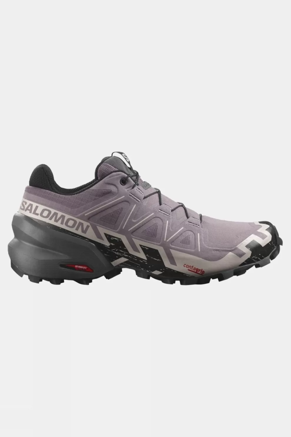 Salomon Womens Speedcross 6 Shoes - Wide<Women Walking Shoes