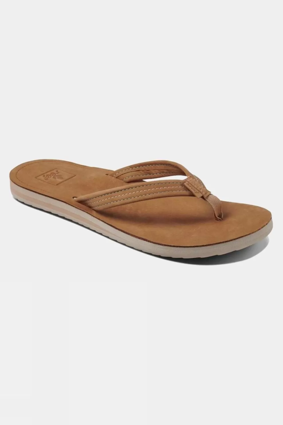 Reef Womens Voyage Lite Leather Flip Flops<Women Sandals