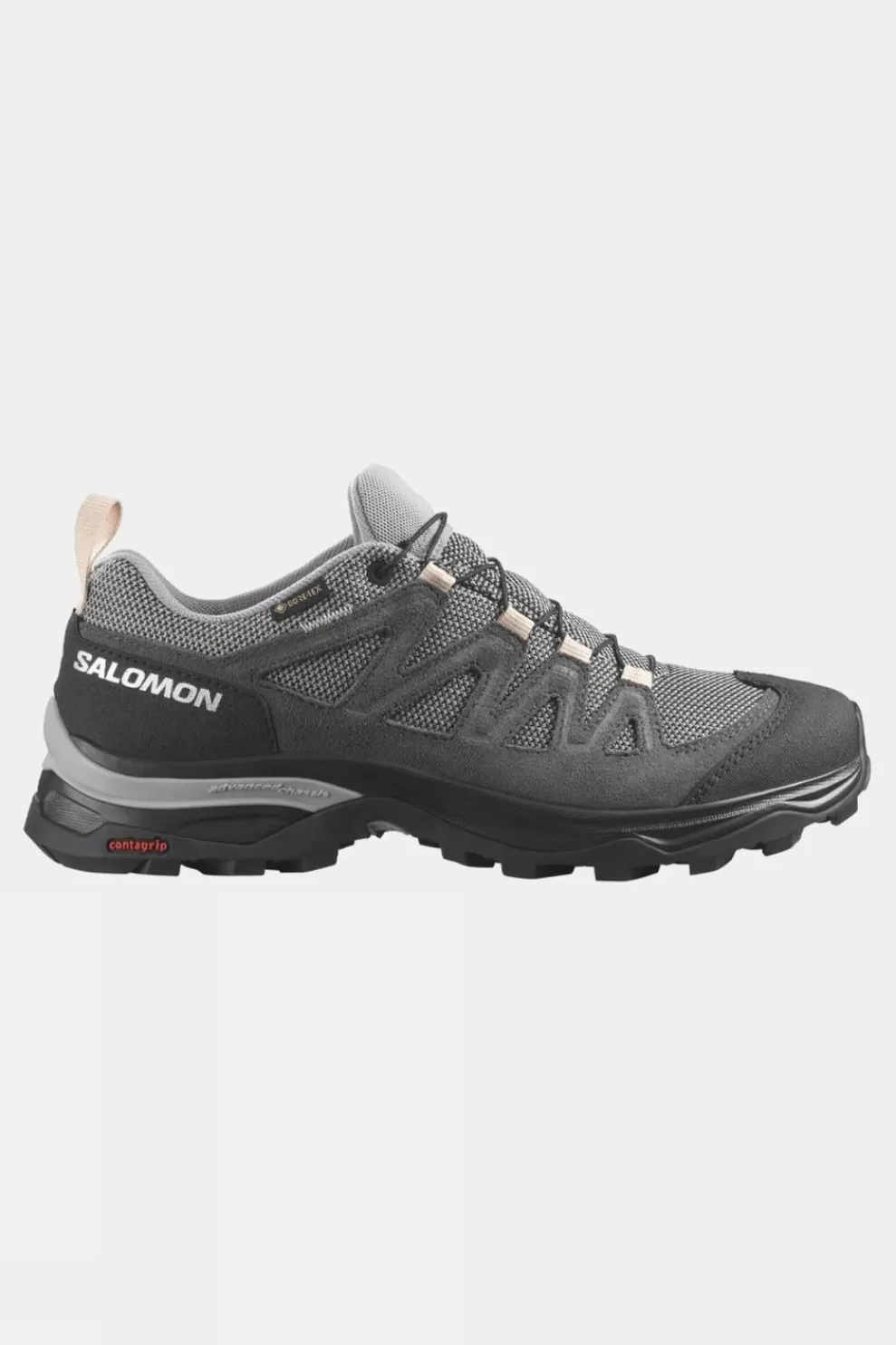 Salomon Womens X Ward Leather Gtx Shoes<Women Walking Shoes