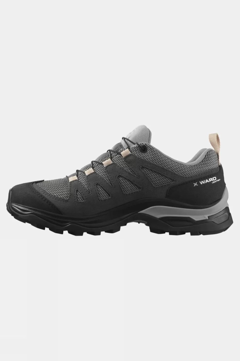 Salomon Womens X Ward Leather Gtx Shoes<Women Walking Shoes