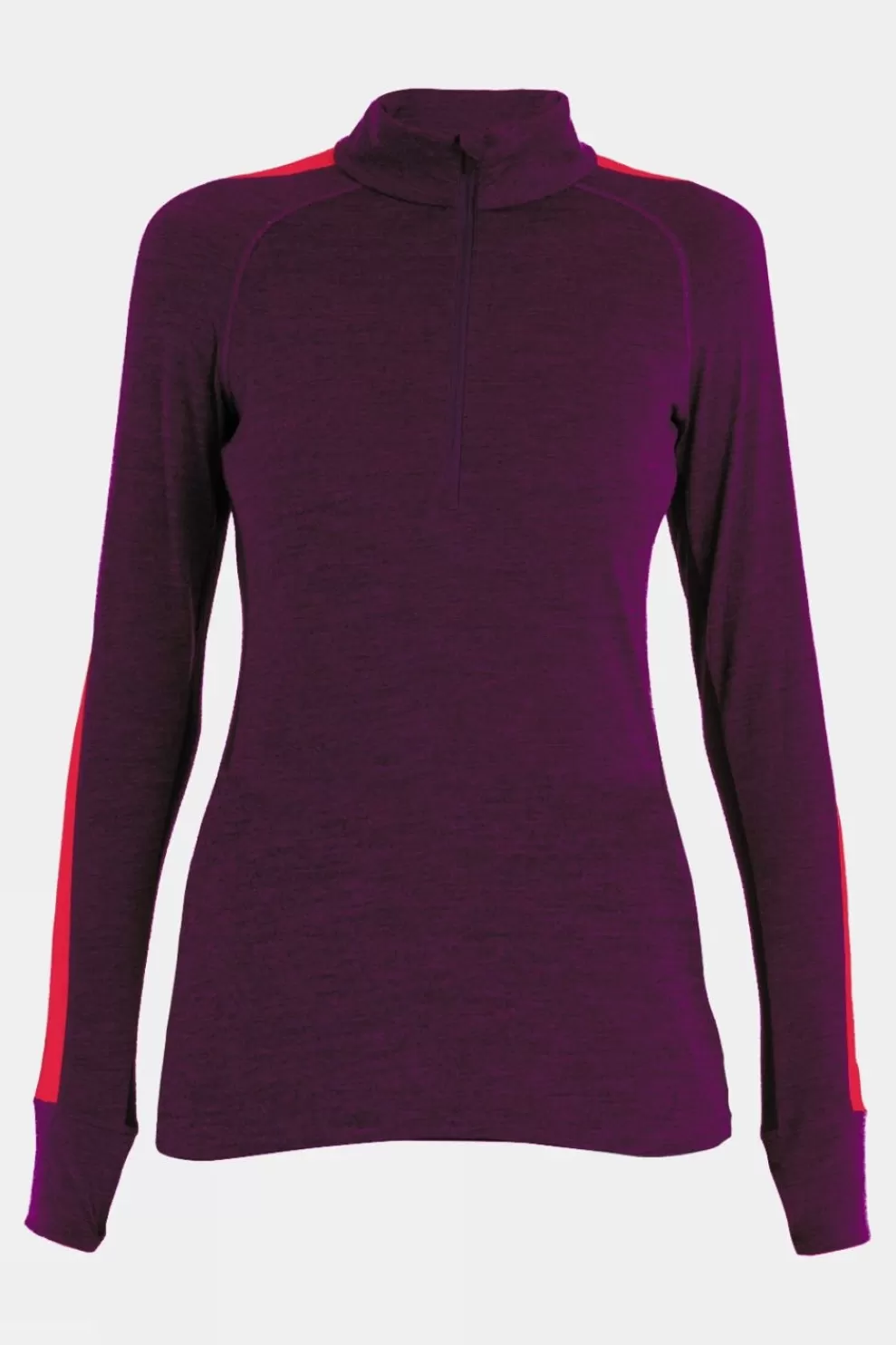 Icebreaker Womens Zoneknit 200 Half Zip Long Sleeve Baselayer<Women Base Layer Tops